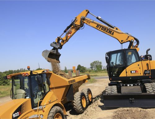 Nuevas excavadoras de ruedas Serie G de Hydrema